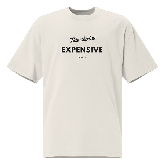 Expensive Oversized faded T-Shirt