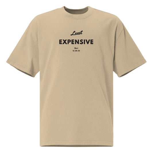 Least Expensive Oversized faded t-shirt